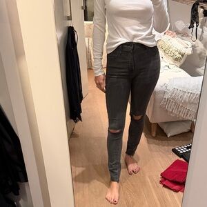 Madewell Skinny Jeans in Geay